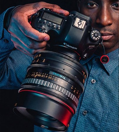 Commercial photography studio lighting setup